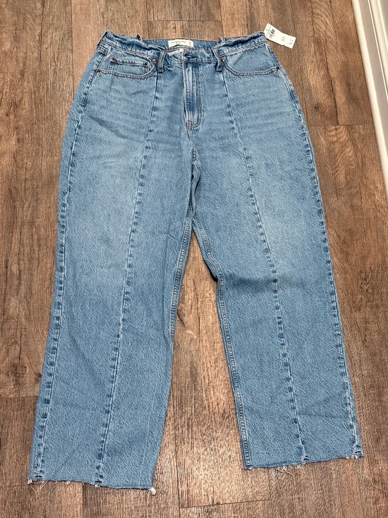 Abercrombie & Fitch Denim - Abercrombie & Fitch The Loose High Rise Curve Love